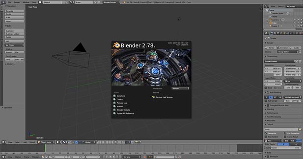 Blender 2.78 компьютерная графика и анимация
