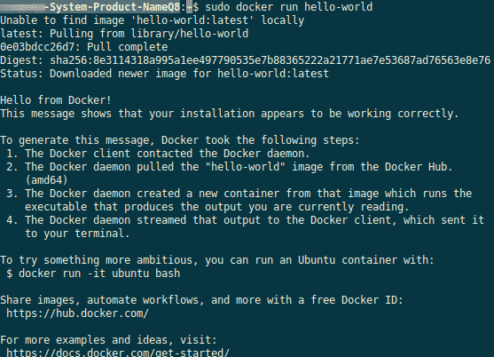 Простая установка последней версии Docker на Ubuntu