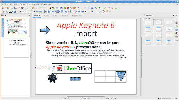Релиз офисного пакета LibreOffice 5.1