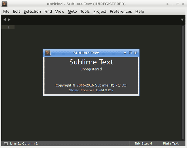 Установка Sublime Text 3 в Debian 8.5 Linux