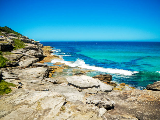Пляж Бонди в Сиднее, Австралия