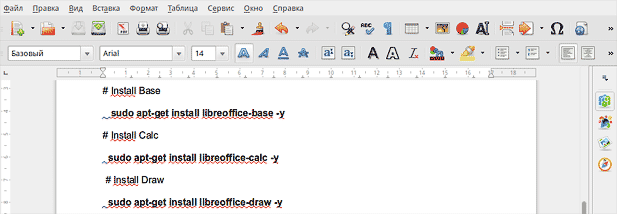 LibreOffice Writer 5.0