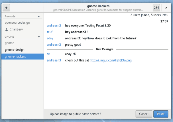 Резиз GNOME 3.20