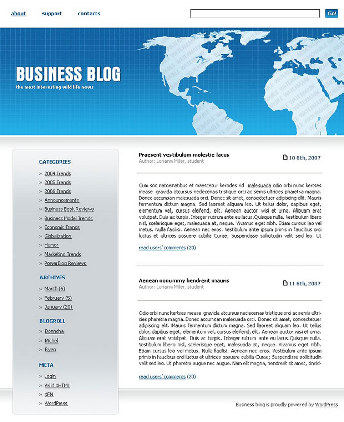 Business Blog